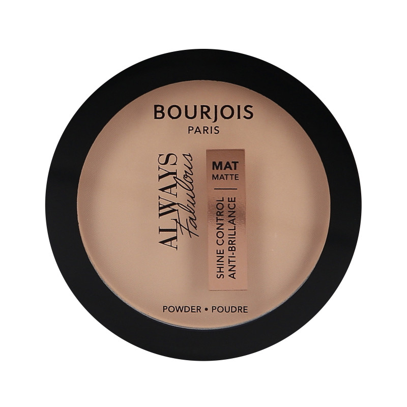 BOURJOIS ALTID FABULOUS Mattgørende ansigtspudder 215 gylden vanilje 10g