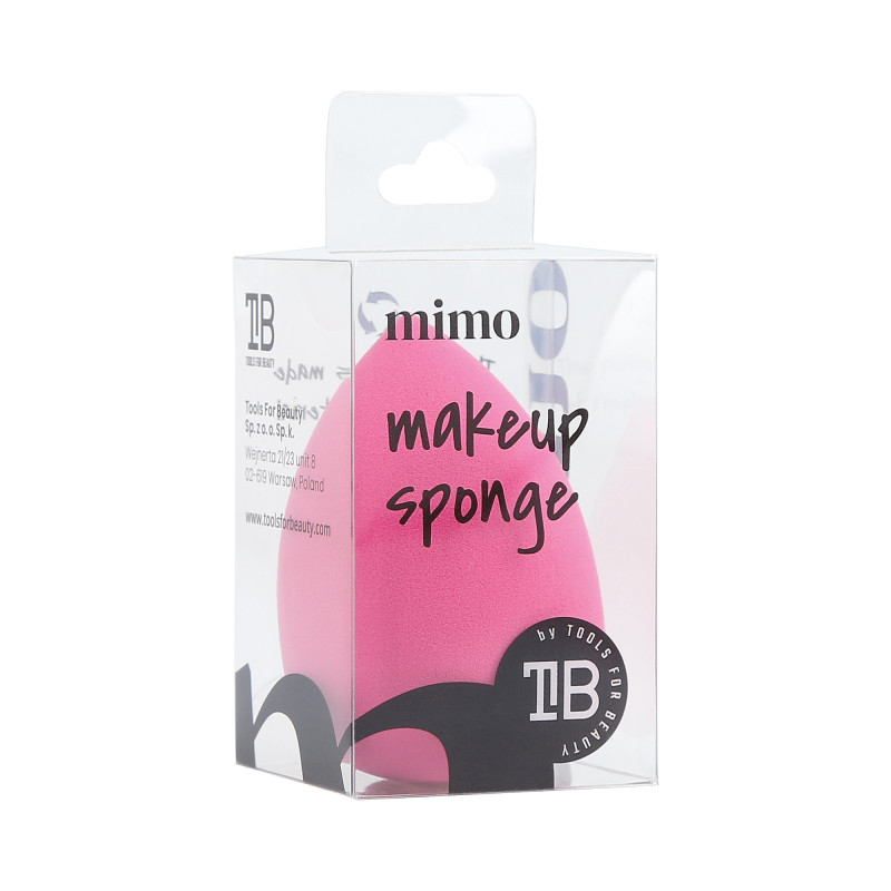 MIMO Tropfenförmiger Makeup Schwamm, Rosa 