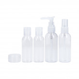 ILU MU 5 BOTTLES+JAR+SPATULA TRAVEL SET