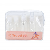 ILU MU 5 BOTTLES+JAR+SPATULA TRAVEL SET