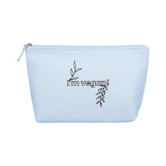 ilū Trousse de beauté en coton, Bleu