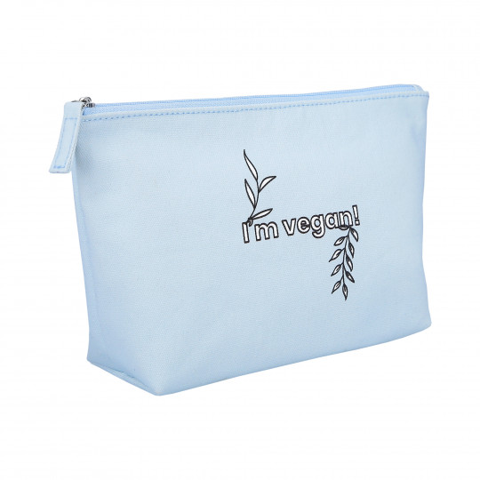 ilū Trousse de beauté en coton, Bleu