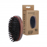 LUSSONI MEN BR NATURAL BEARD BRUSH OVAL