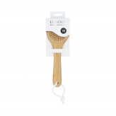LUSSONI SC BAMBOO NATURAL BODY BRUSH WITH HANDLE