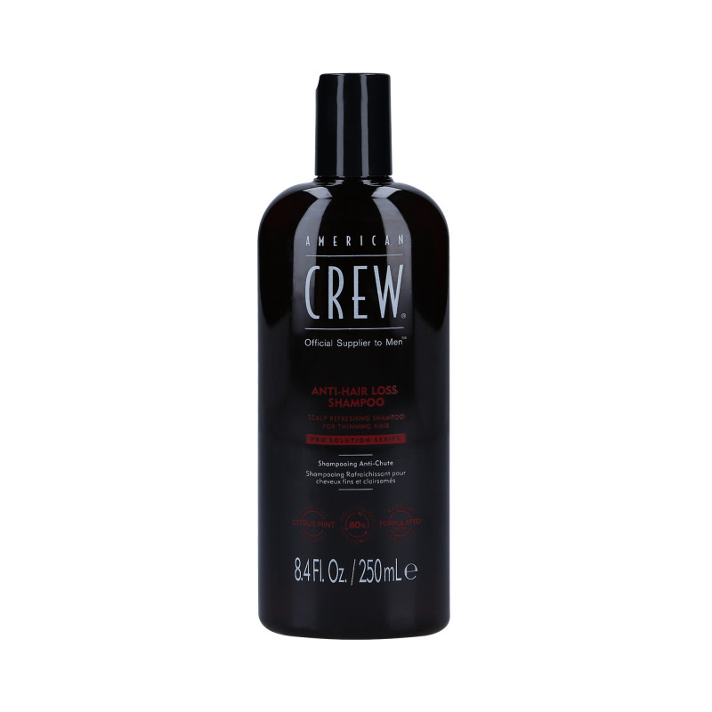 AMERICAN CREW ANTI-DANDRUFF Szampon przeciwłupieżowy do włosów dla mężczyzn 250ml