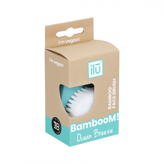 ilū BambooM! Brosse nettoyante visage, Ocean Breeze