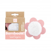 ilū BambooM! Face cleansing brush, Sweet Tangerine