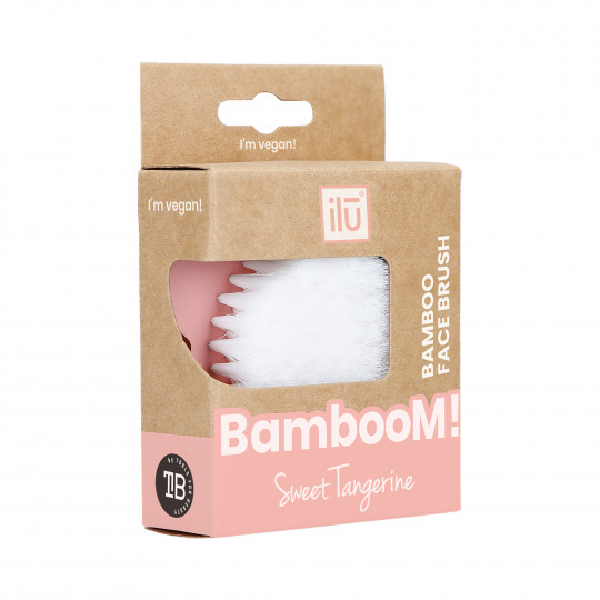 ilū BambouM ! Brosse nettoyante visage, Sweet Tangerine