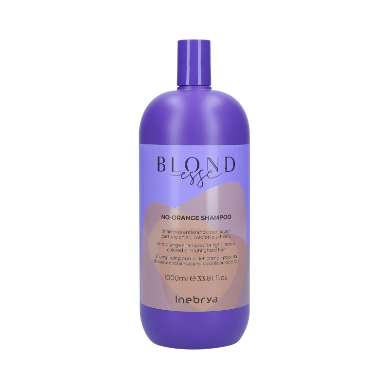 INEBRYA BLONDESSE NO ORANGE Shampoo tonalità rinfrescante 1000ml