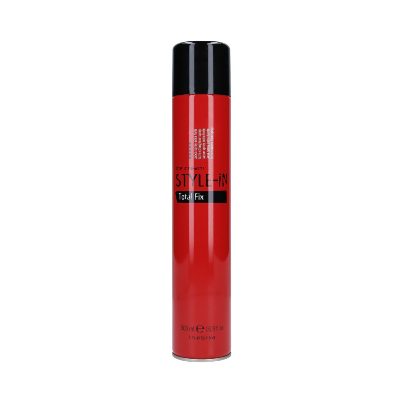 INEBRYA STYLE-IN TOTAL FIX Extra strong hairspray 500ml