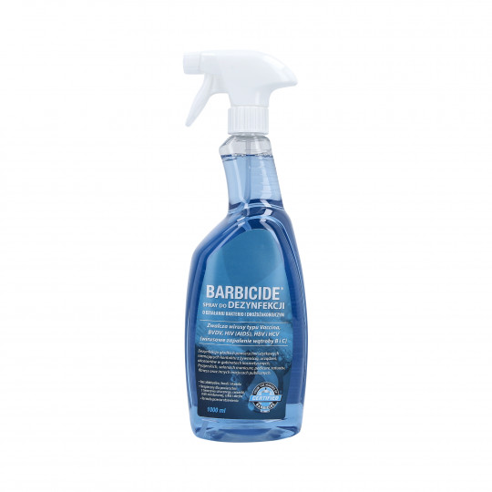 BARBICIDE Spray per la disinfezione di tutte le superfici, inodore 1000ml