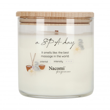 NACOMI A Spa Day soy candle 450g