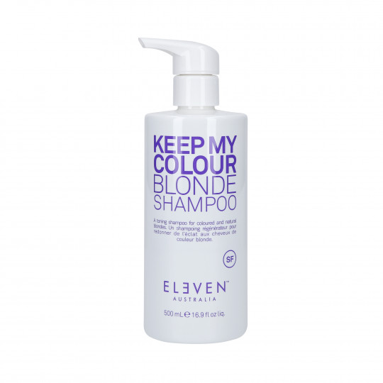 ELEVEN AUSTRALIA KEEP MY COLOR BLONDE Shampoo roxo para cabelos loiros 500ml