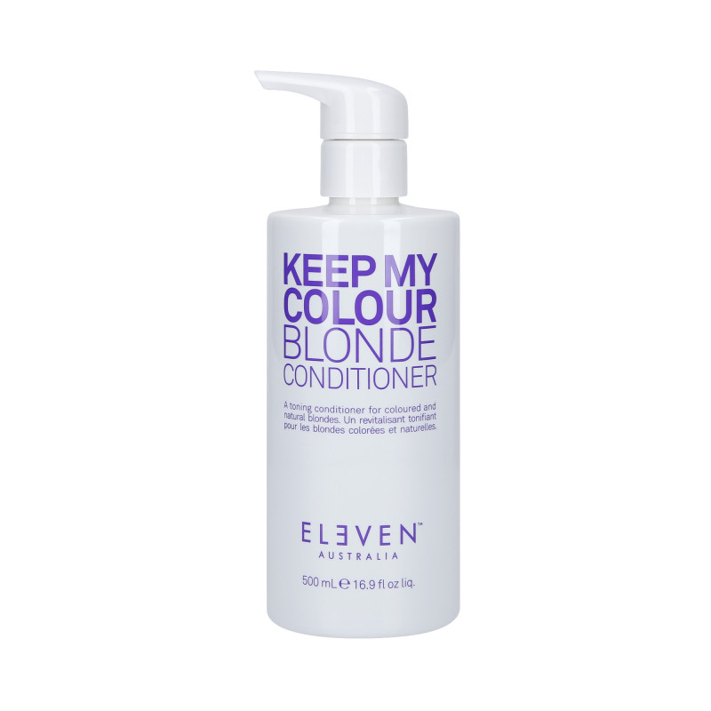 ELEVEN AUSTRALIA KEEP MY COLOR BLONDE Condicionador roxo para cabelos loiros 500ml