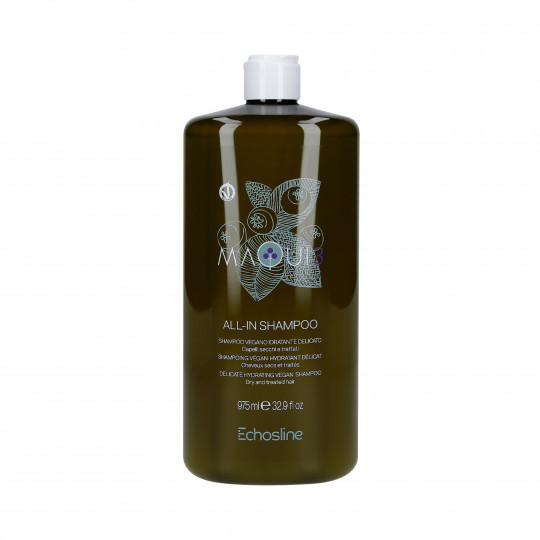 ECHOSLINE MAQUI 3 Shampoo idratante per capelli secchi e danneggiati 975ml