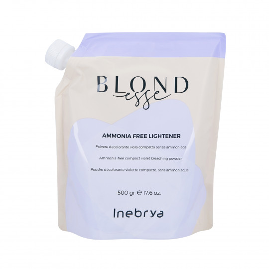 INEBRYA BLONDESSE Amonia Free Lightener Fioletowy proszek rozjaśniający bez amoniaku 500g