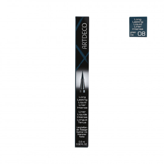 ARTDECO LONG LASTING LIQUID LINER INTENSE 08 Grüner flüssiger Eyeliner 1,5 ml