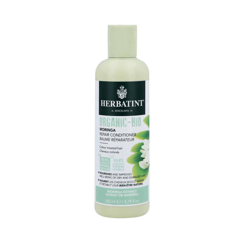 HERBATINT ORGANIC BIO MORINGA Repair conditioner for damaged hair 260ml