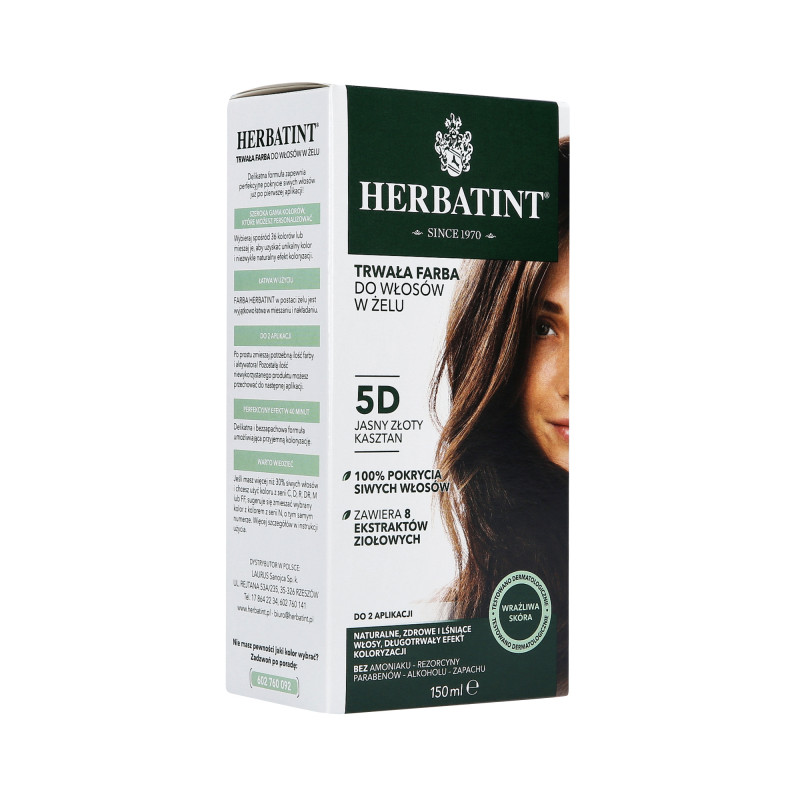 HERBATINT PERMANENT HAIRCOLOUR Trwała, ziołowa farba do włosów 150ml - 23