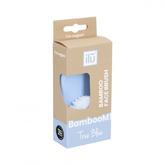 ilū BambooM! Brosse nettoyante visage, True Blue