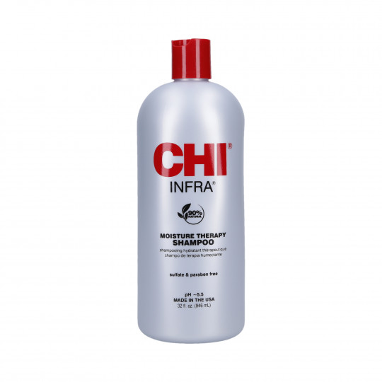 CHI INFRA Nawilżający szampon do włosów 946ml