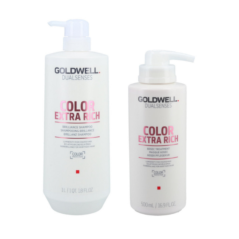 GOLDWELL DUALSENSES COLOR EXTRA RICH šampón 1000 ml + ošetrenie 500 ml