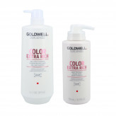 GOLDWELL DUALSENSES Color Extra Rich szampon 1000ml+60-sekundowa kuracja 500mlSET