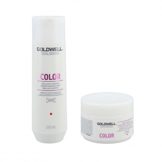 GOLDWELL DUALSENSES COLOR Shampoo 250ml + Kur 200ml für dünnes und normales Haar