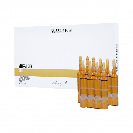 SELECTIVE PROFESSIONAL ARTISTIC FLAIR MINERALIZER Ampułki do włosów zniszczonych odbudowujące i mineralizujące 10x12ml - 1 SELECTIVE PROFESSIONAL ARTISTIC FLAIR MINERALIZER Ampułki do włosów zniszczonych odbudowujące i mineralizujące 10x12ml - 1