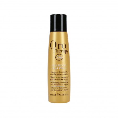 FANOLA ORO THERAPY 24k Oro Puro Rozświetlający szampon do włosów 100ml