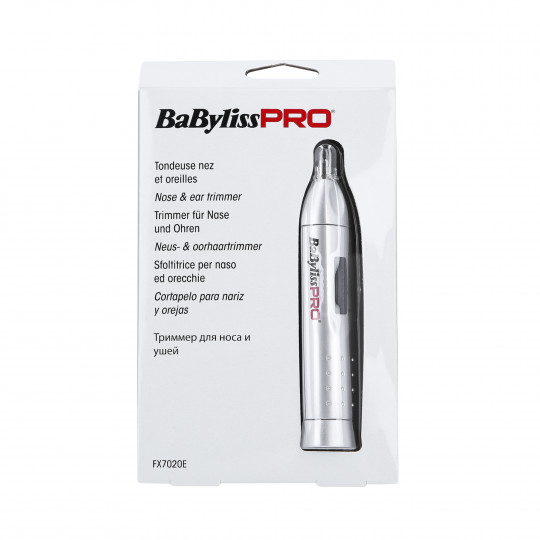 Aparador BABYLISS PRO para remoção de pelos do nariz e orelhas, FX7020E