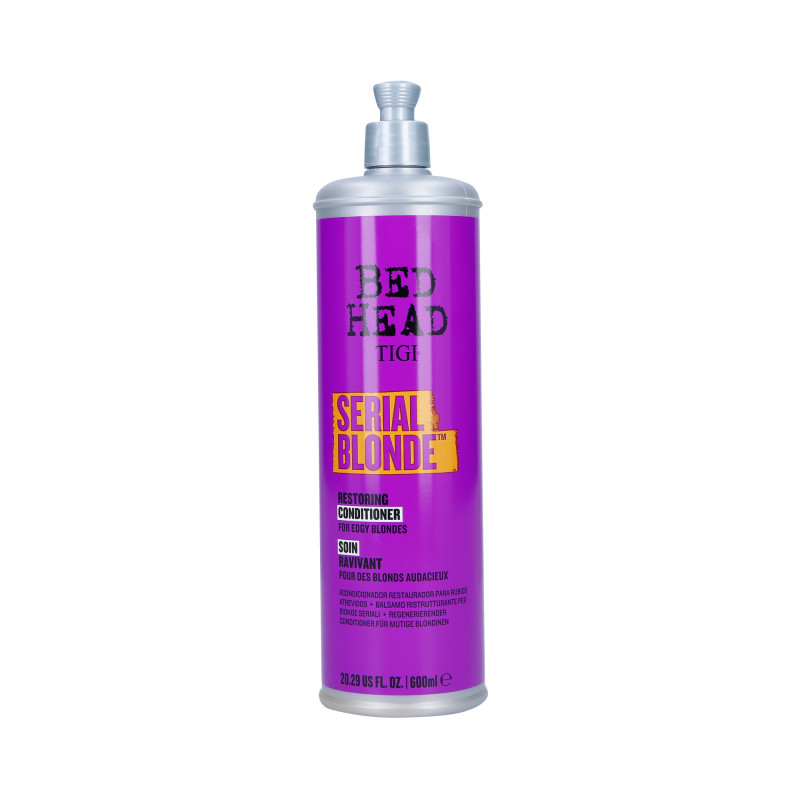 TIGI SERIAL BLONDE Acondicionador cabello rubio 600ml