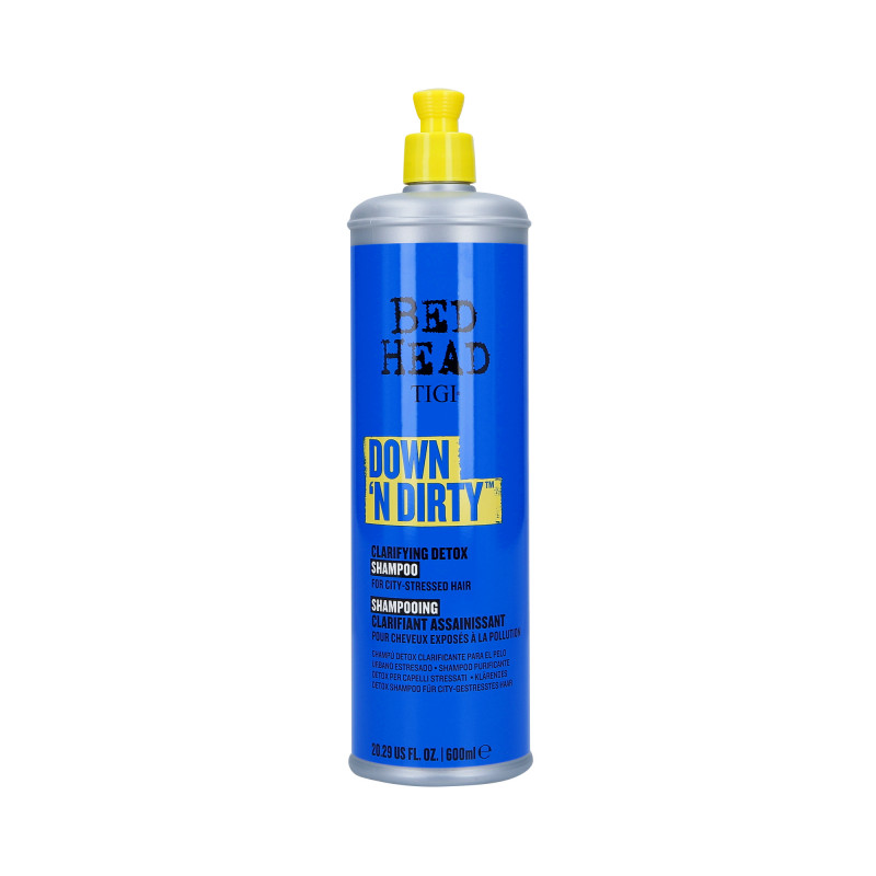 TIGI BED HEAD DOWN`N DIRTY Detoxifying hair shampoo 600ml