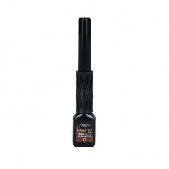 L'OREAL PARIS SUPER LINER Matte Signature Delineador líquido fosco 03 Marrom