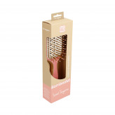 ilū by Tools For Beauty, escova de cabelo de bambu - Sweet Tangerine