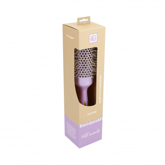 ILU HR BRUSH BAMBOOM ROUND 43MM