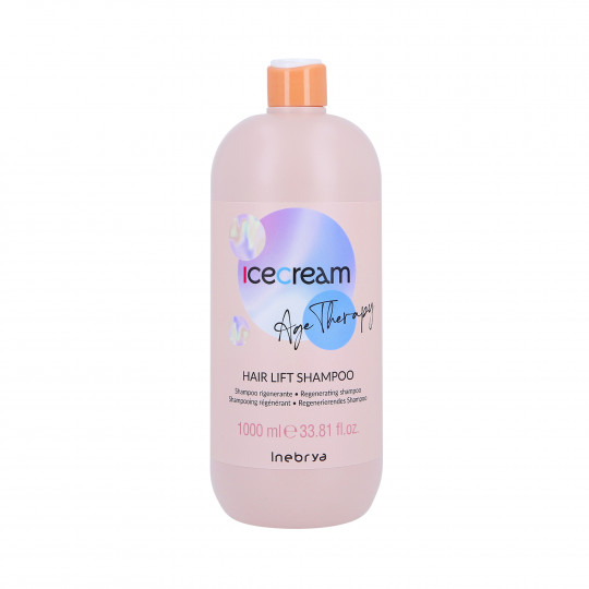 INEBRYA ICE CREAM HAIR LIFT Shampooing pour cheveux matures Age Therapy 1000ml