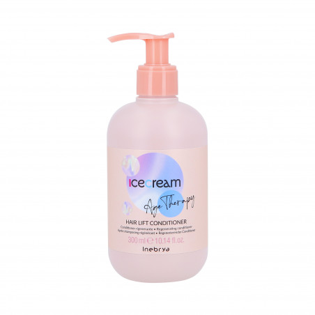 INEBRYA ICE CREAM HAIR LIFT Après-shampooing reconstructeur pour cheveux matures Age Therapy 300ml