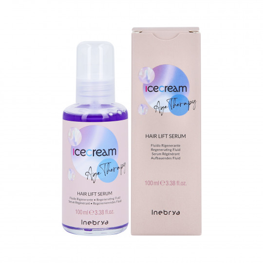 INEBRYA ICE CREAM HAIR LIFT Regeneračné sérum pre zrelé vlasy Age Therapy 100 ml