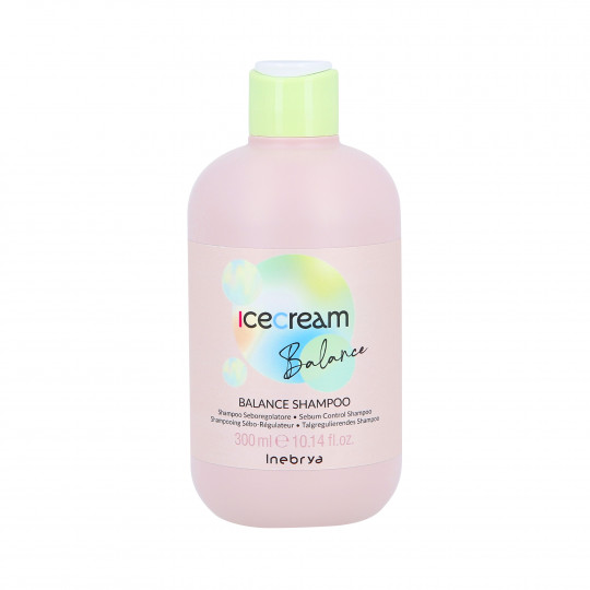 INEBRYA ICE CREAM Balance Cleansing shampoo for oily scalp and hair 300ml