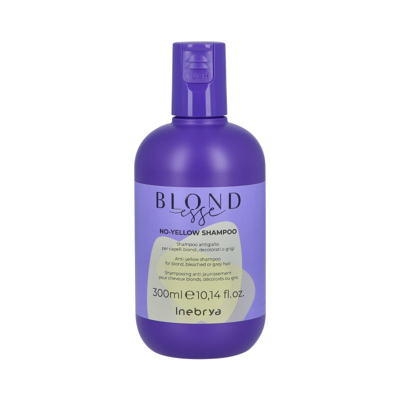 INEBRYA ICE CREAM BLONDESSE NO YELLOW Szampon neutralizujące żółte tony 300ml - 1