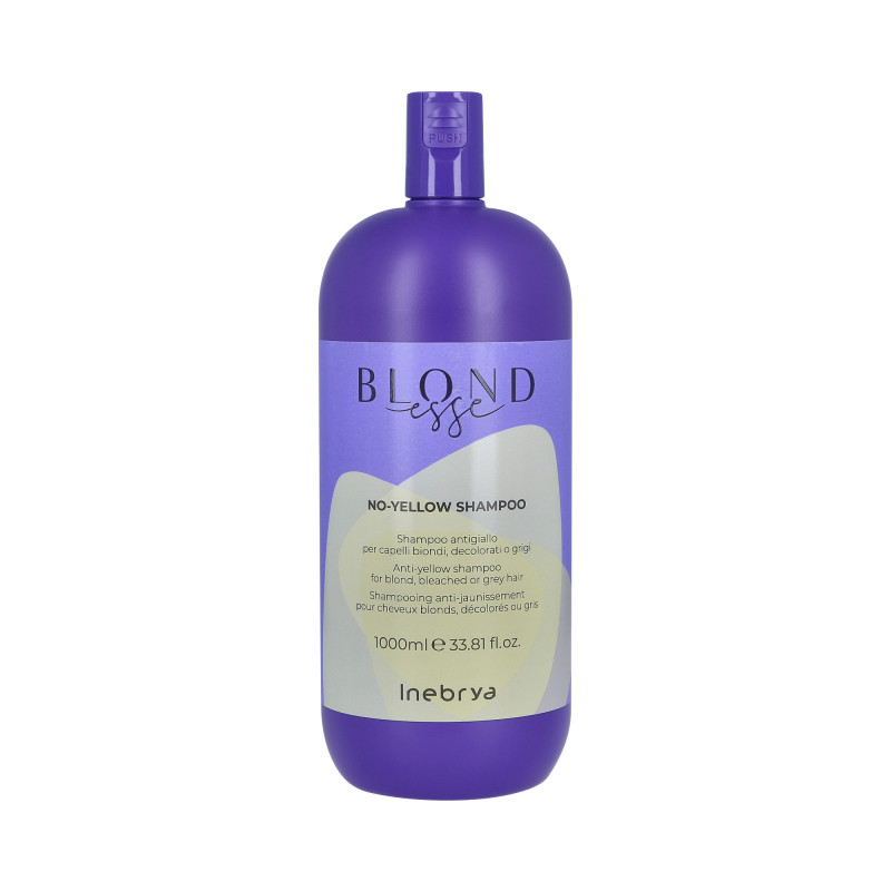 INEBRYA ICE CREAM BLONDESSE NO YELLOW Shampoo neutralizing yellow tones 1000ml