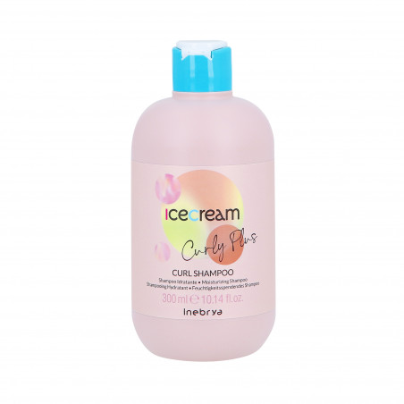 INEBRYA ICE CREAM CURLY PLUS Shampoo für lockiges und dauergewelltes Haar 300ml