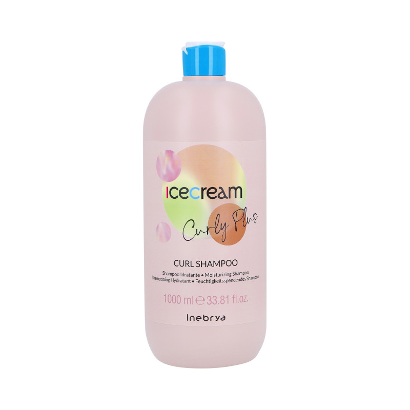 INEBRYA ICE CREAM CURLY PLUS Shampoo für lockiges und dauergewelltes Haar 1000ml