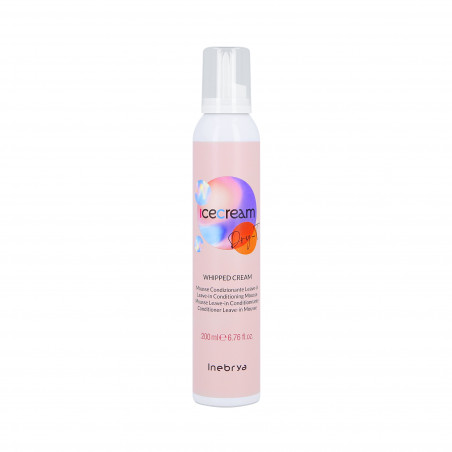 INEBRYA ICE CREAM DRY-T Odżywka do włosów suchych i zniszczonych w formie pianki 200ml - 1 INEBRYA ICE CREAM DRY-T Odżywka do włosów suchych i zniszczonych w formie pianki 200ml - 1