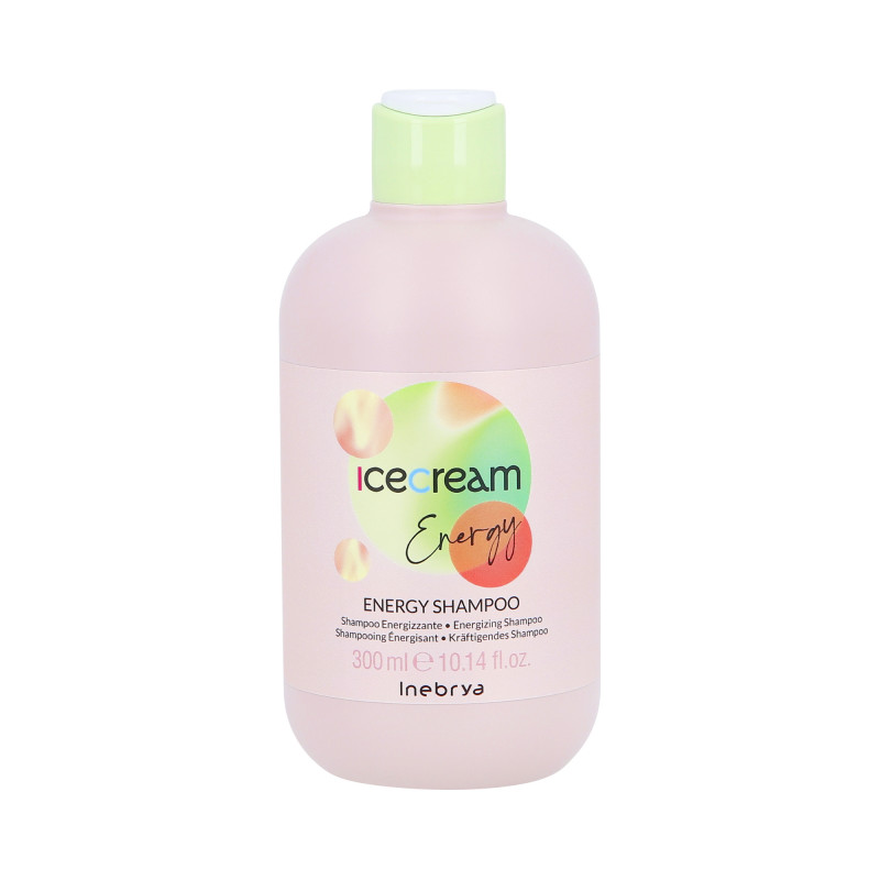 INEBRYA ICE CREAM ENERGY Champô fortificante e energizante contra queda de cabelo 300ml