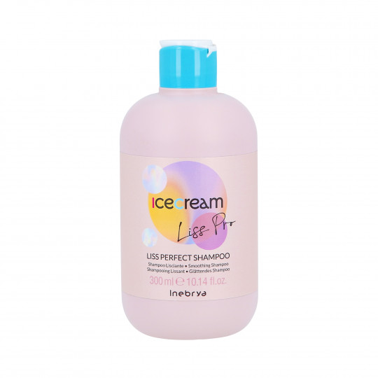 INEBRYA ICE CREAM LISS PRO Wygładzający szampon do włosów 300ml