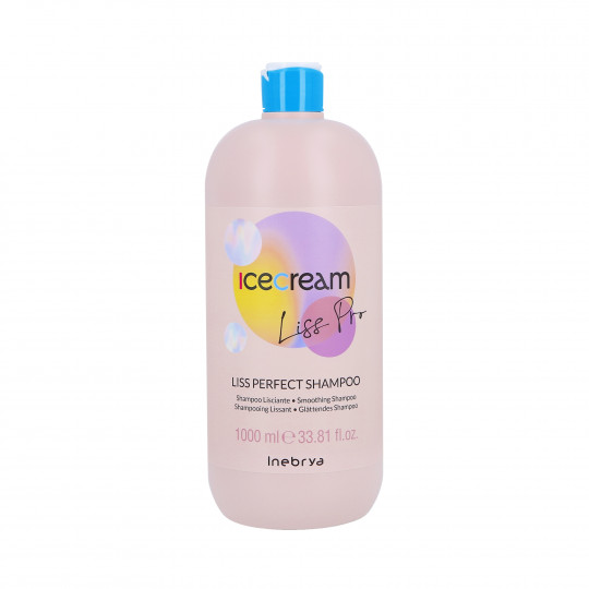 INEBRYA ICE CREAM LISS PRO Wygładzający szampon do włosów 1000ml