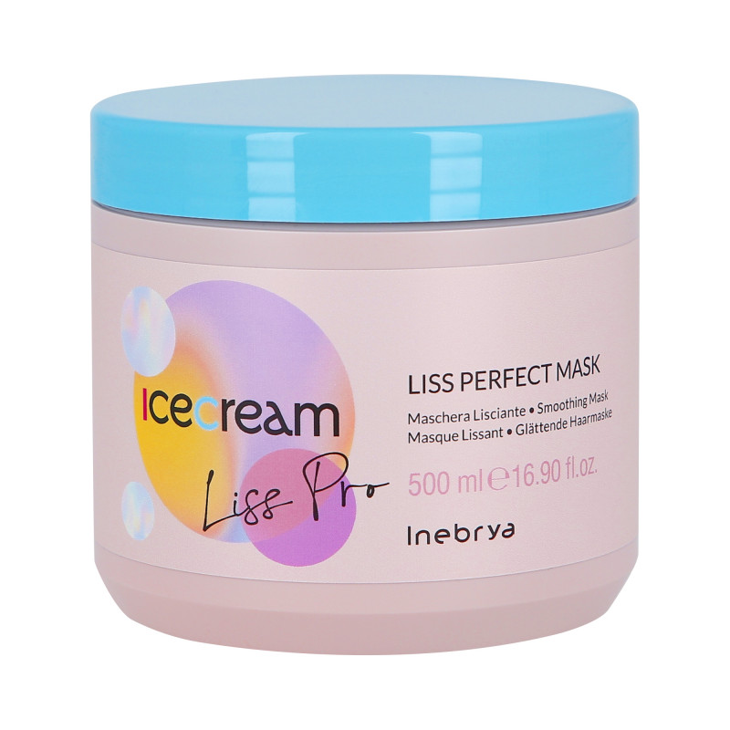 INEBRYA ICE CREAM LISS PRO Wygładzająca maska do włosów 500ml