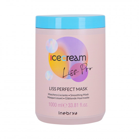 INEBRYA ICE CREAM LISS PRO Máscara capilar alisante 1000ml